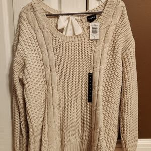 Torrid keyhole sweater